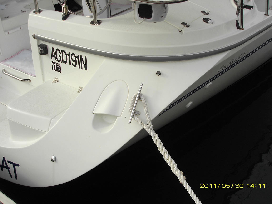 Stern Cleats Catalina 36/375 International Association